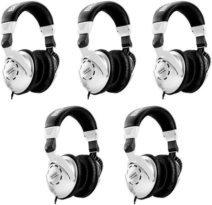 Behringer HPS3000 5-Pack Studio Headphones Bundle