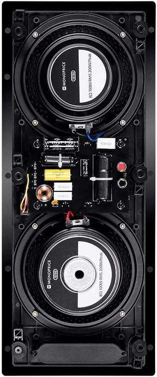 Monoprice 115700 6.5" Carbon Fiber In-Wall Speaker