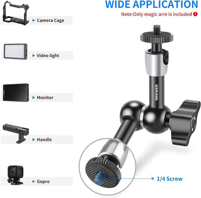 Neewer ST15 5.9-inch Adjustable Friction Magic Arm