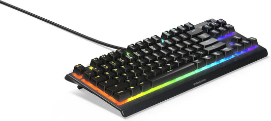 SteelSeries Apex 3 TKL RGB Gaming Keyboard (Renewed)