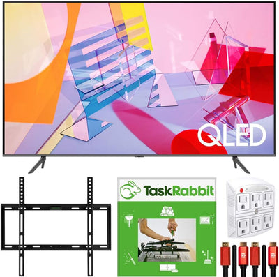 Samsung QN58Q60TA 58-Inch QLED 4K Smart TV Bundle