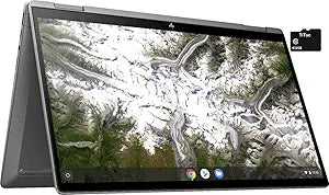 HP X360 2-in-1 Chromebook: 14" Touchscreen, i3, 8GB, 64GB (Renewed)