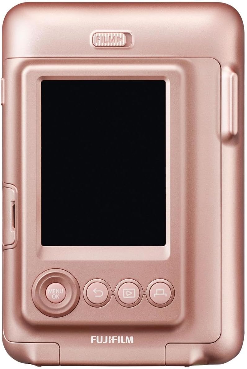 Fujifilm instax Mini LiPlay Blush Gold Instant Camera