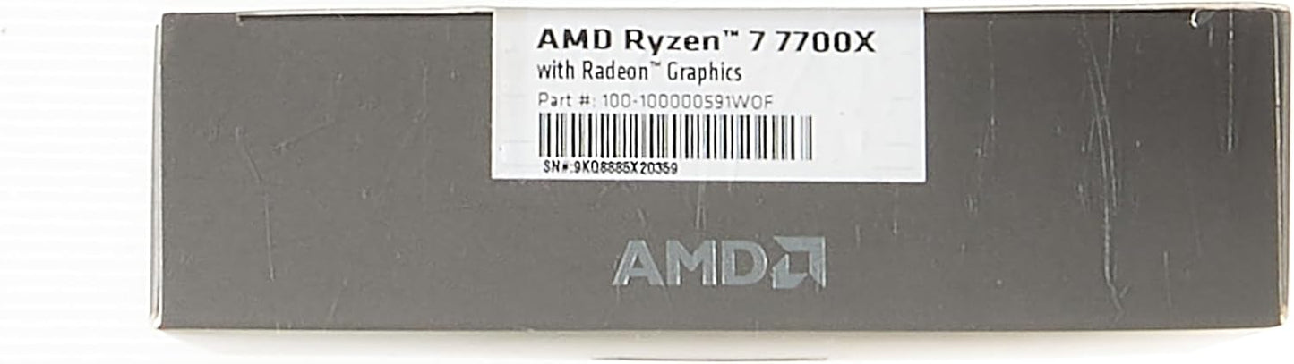 AMD RYZEN 7 7700X 8-Core Unlocked Processor