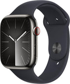Apple MRMW3LL/A: Watch Series 9, 45mm GPS + Cellular, Graphite