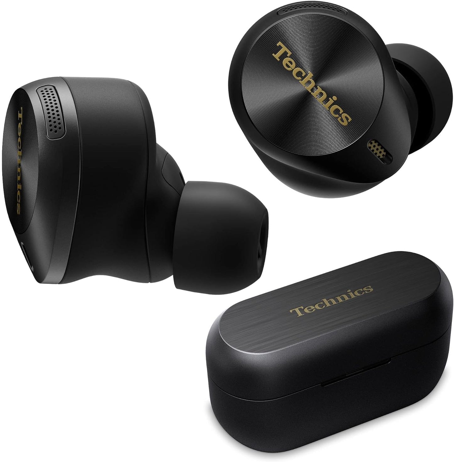 Technics EAH–AZ80-K Noise Cancelling True Wireless Earbuds - Black