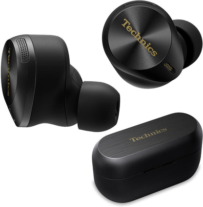 Technics EAH–AZ80-K Noise Cancelling True Wireless Earbuds - Black