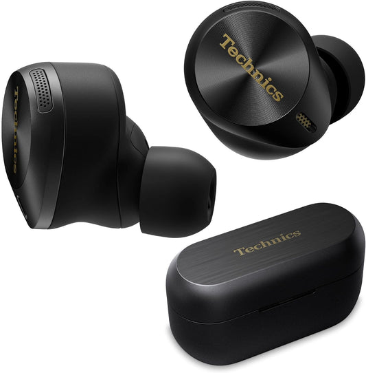 Technics EAH–AZ80-K Noise Cancelling True Wireless Earbuds - Black