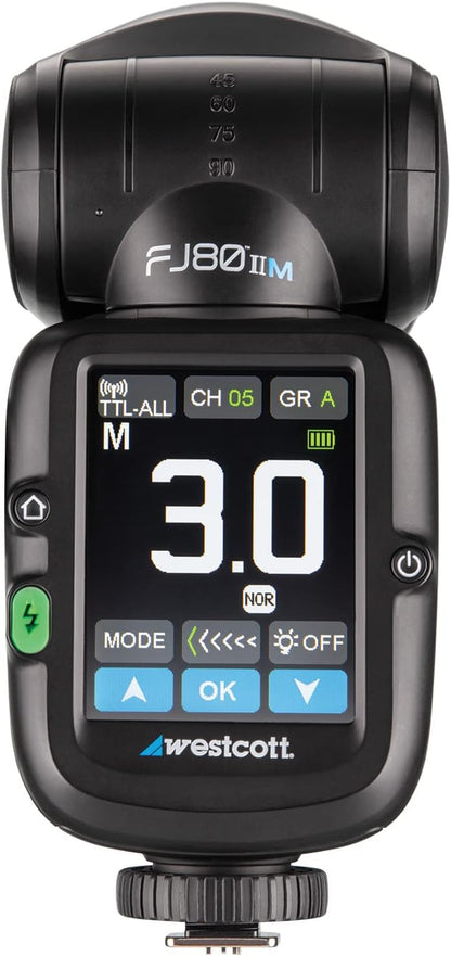 Westcott FJ80 II M Universal Touchscreen Speedlight Flash