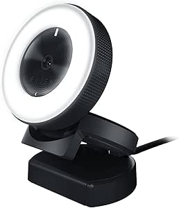 Razer Kiyo 1080p Streaming Webcam Ring Light Renewed