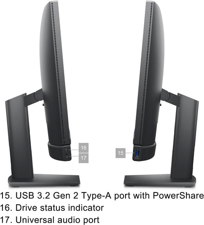 Dell 7420 OptiPlex 24" FHD All-in-One Desktop i5, 16GB RAM, 512GB SSD, Win 11 Pro