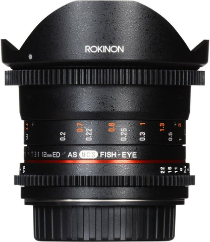 Rokinon DS12M-NEX 12mm T3.1 Cine Fisheye Sony E-Mount