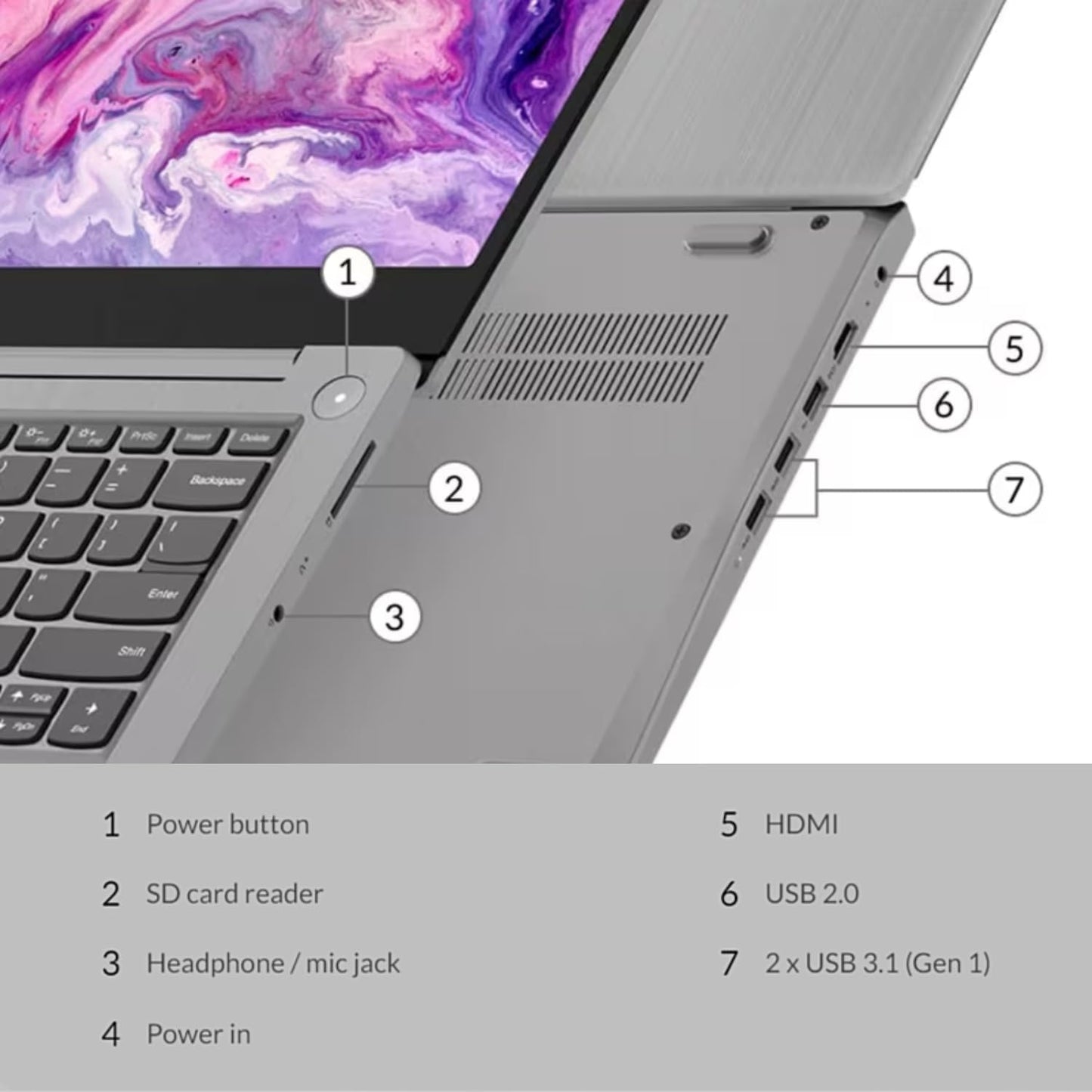 Lenovo IdeaPad 3 14ITL05 - i5, 12GB RAM, 512GB SSD, 14" FHD