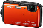 Nikon COOLPIX AW110 Orange Waterproof Camera
