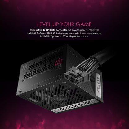 MSI MPGA850GPCIE5 850W 80+ Gold PCIe 5.1 PSU