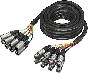 Behringer GMX-500 8-Channel XLR Snake Cable 16ft