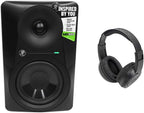 Mackie MR524 Studio Monitor Bundle Samson SR350 Headphones