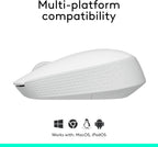 Logitech M170 Off-White Wireless Mouse for PC