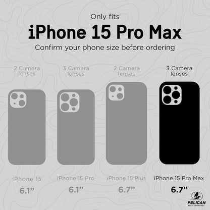 Pelican PP051694 iPhone 15 Pro Max Shield Case