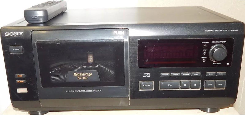 Sony CDP-CD55 50 CD Compact Disc Mega Changer — main product image
