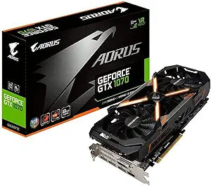 Gigabyte GV-N1070AORUS-8GD GeForce GTX 1070 Graphics Card — main product image