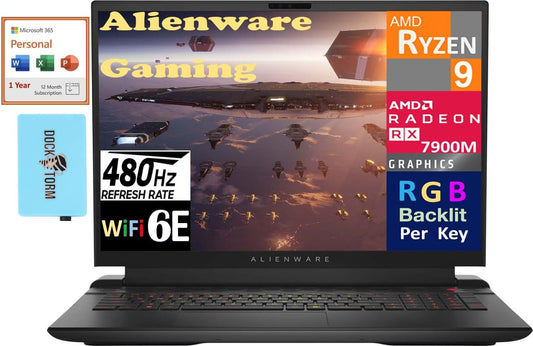 Alienware m18 Gaming Laptop 18" 480Hz AMD RX 7900M