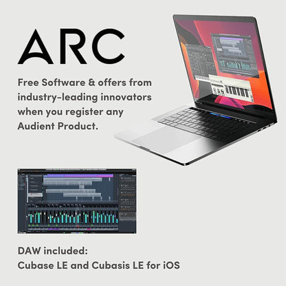 Audient iD4 (MKII) USB-C Audio Interface Renewed