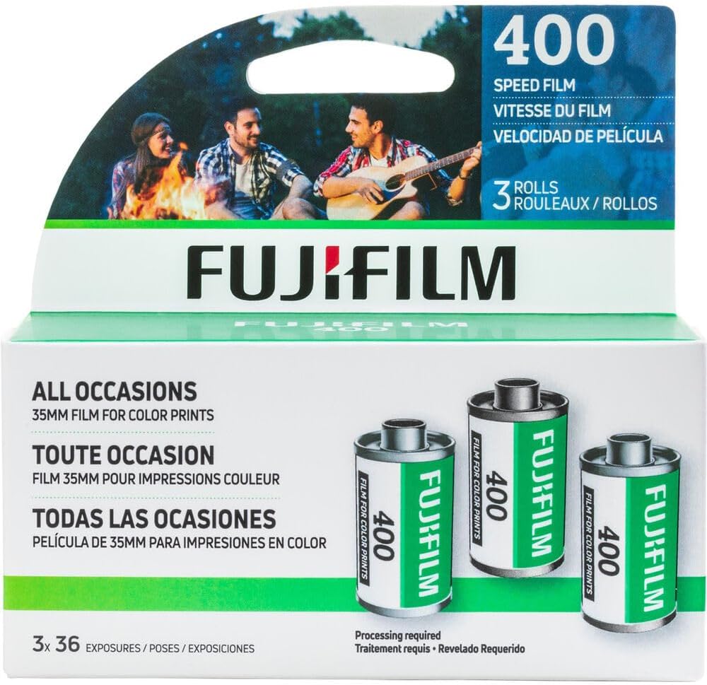 Fujifilm Superia X-TRA 400 35mm Color Film 3-Pack