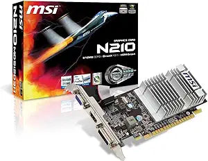 MSI N210-MD512D3H Low Profile Graphics Video Card