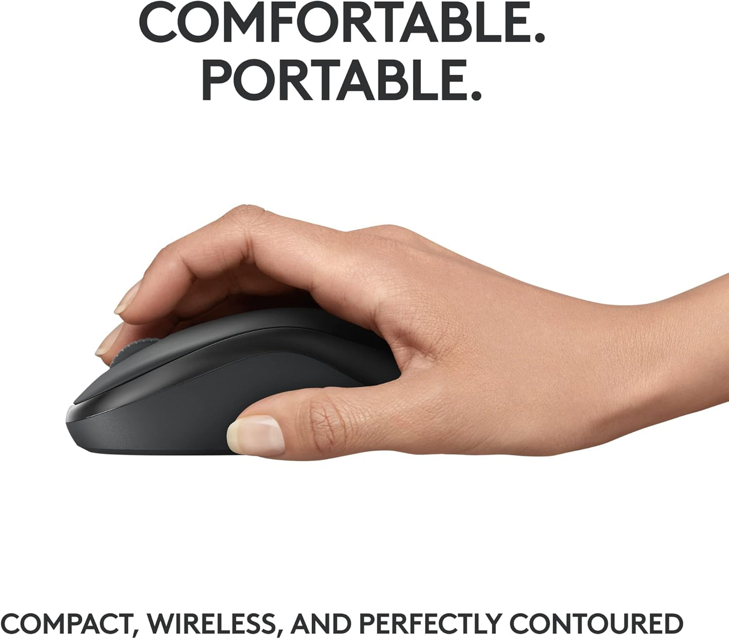 Logitech 910-007113 M240 Silent Bluetooth Wireless Mouse - Graphite