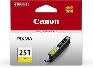 Canon 6516B001 CLI-251 Yellow Ink Cartridge