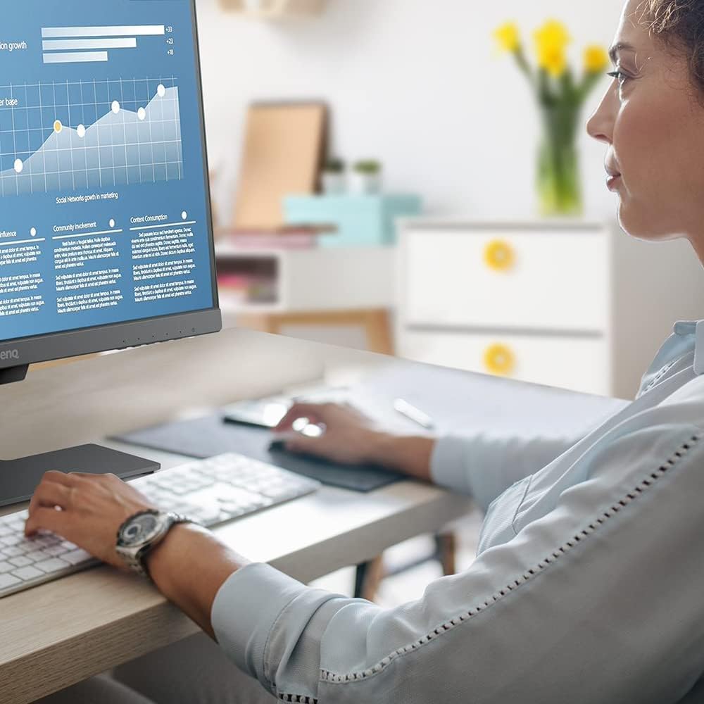 BenQ GW2480T 24" FHD IPS Eye-Care Computer Monitor