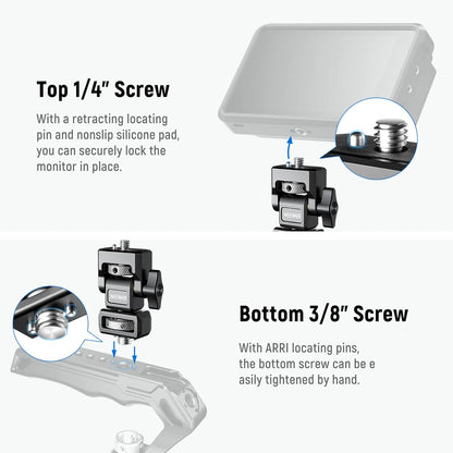 Neewer MA004 Camera Monitor Mount with ARRI Locating