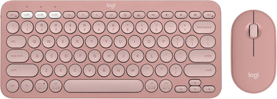 Logitech 920-012199 Pebble 2 Combo Rose Wireless Keyboard & Mouse
