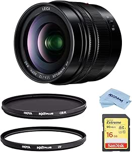 Panasonic 12mm f/1.4 Leica DG Summilux Lens Bundle