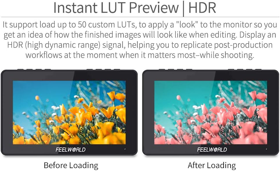 FEELWORLD SA-LUT7 7" Touchscreen Field Monitor