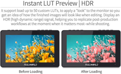 FEELWORLD SA-LUT7 7" Touchscreen Field Monitor