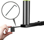 Gravity GRGSAT36B Black Speaker Stand T-Bar