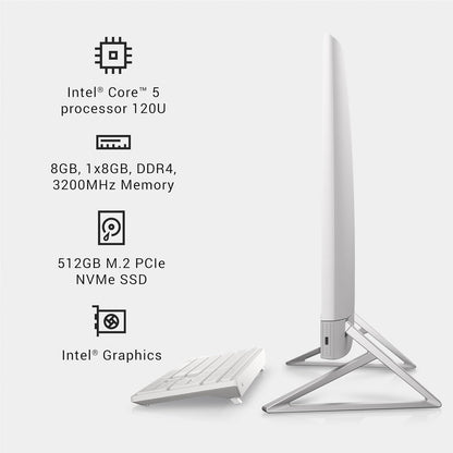 Dell i5430-5121WHT-PUS Inspiron 5430 23.8" All-in-One Desktop