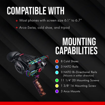 Zacuto Z-SM-DG Director’s Grip - Smartphone Filmmaking Accessory