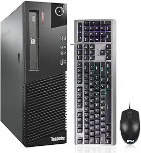 Lenovo M83 ThinkCentre SFF PC i5 16GB 256GB SSD (Renewed)