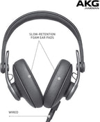 AKG K371 Pro Audio Over-Ear Studio Headphones (Renewed)