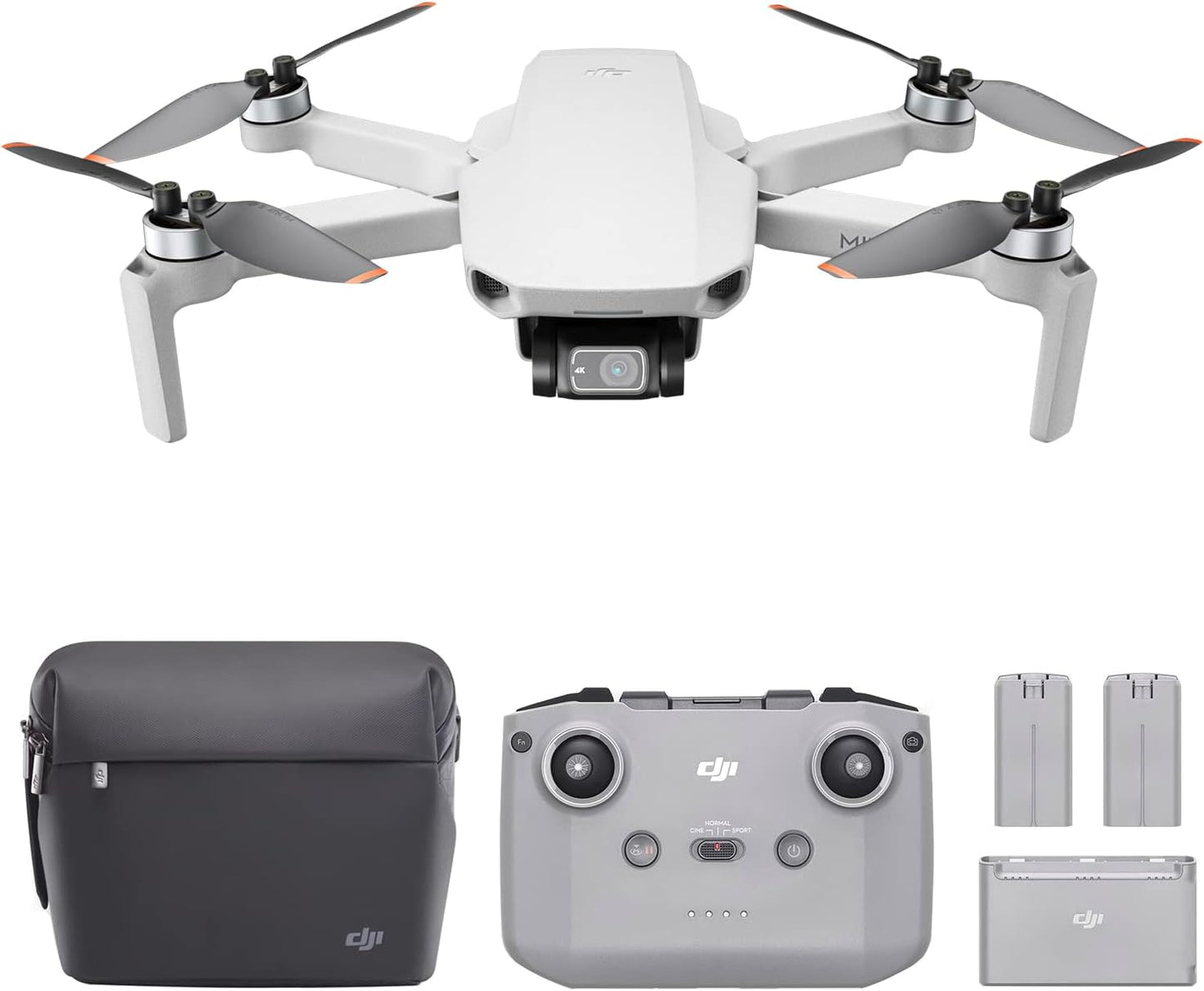 DJI CP.MA.00000306.01 Mini 2 Fly More Combo 4K Drone
