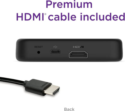 Roku 3920R Premiere 4K/HDR Streaming Media Player HDMI