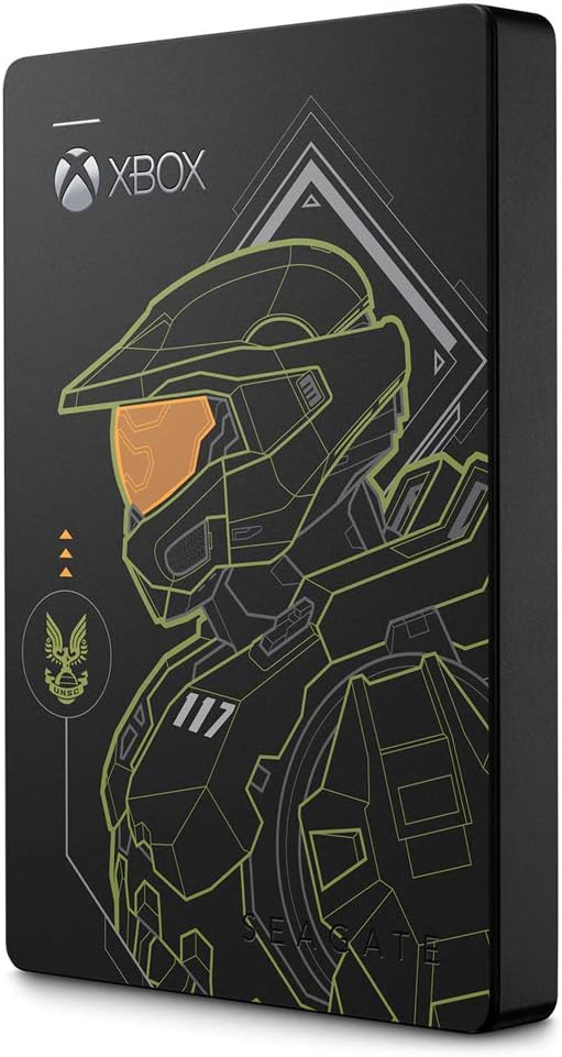 Seagate STEA2000431 Game Drive for Xbox 2TB - Halo Master Chief Edition