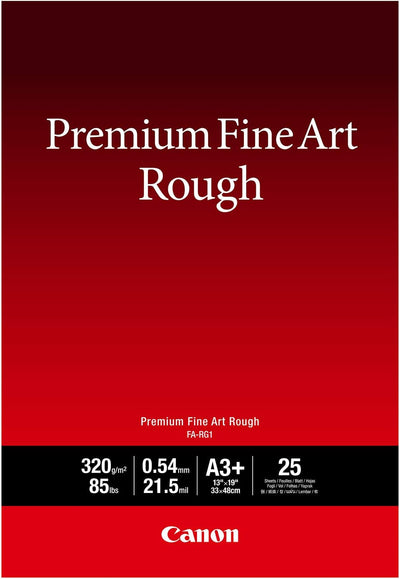 Canon 4562C004 Premium Fine Art Rough Paper 13x19 25 Sheets