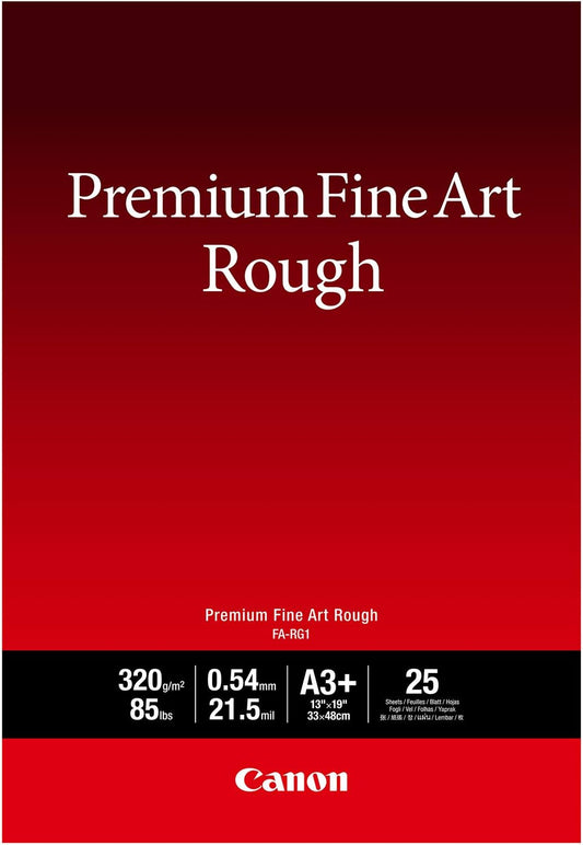 Canon 4562C004 Premium Fine Art Rough Paper 13x19 25 Sheets