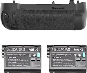 Neewer MB-D16 Battery Grip EN-EL15 Replacement for Nikon D750