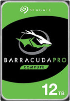 Seagate ST12000DM0007-CR/5YR BarraCuda Pro 12TB HDD Renewed