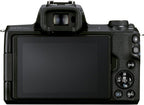 Canon 4728C006 EOS M50 Mark II - 15-45mm Lens + Bundle (Renewed)